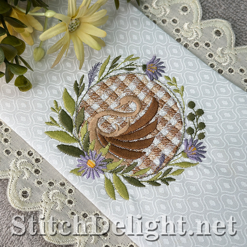 SDS4493 Gingham Swan