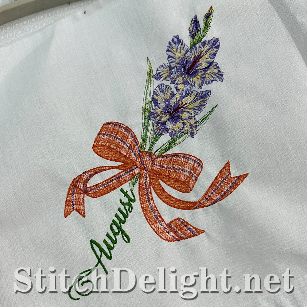 SDS4498 Gingham August Flower