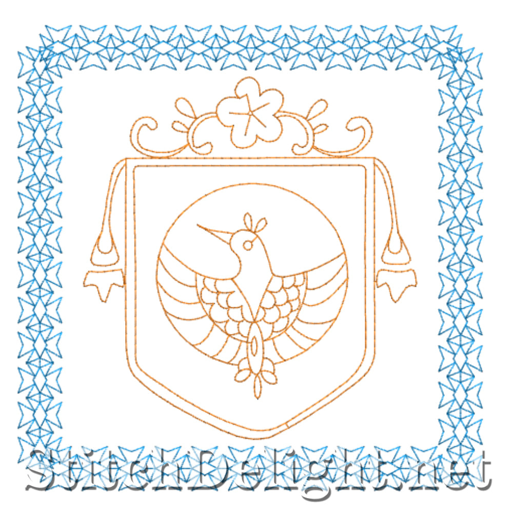 SDS4514 Shield Quiltblocks