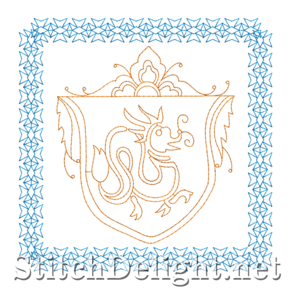 SDS4514 Shield Quiltblocks