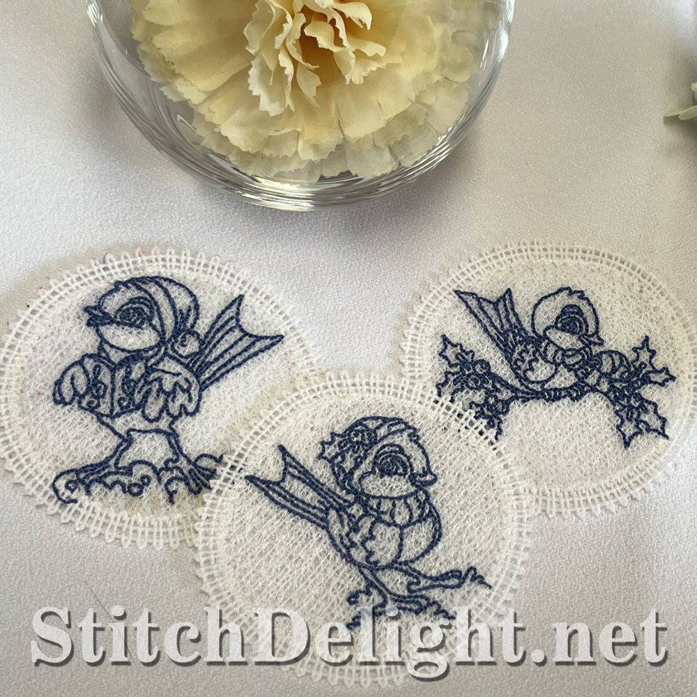 SDS4555 Bird Coasters