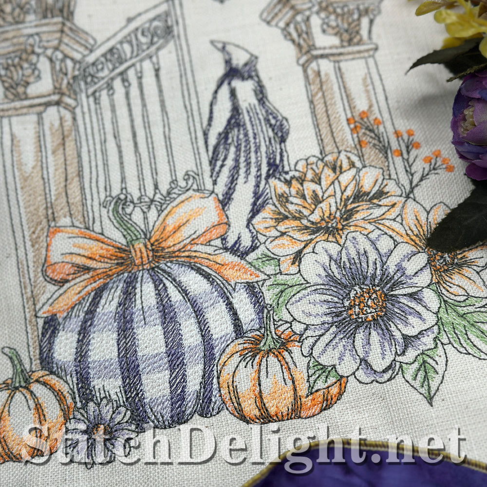 SDS4626 Halloween Night A strange Pumpkin