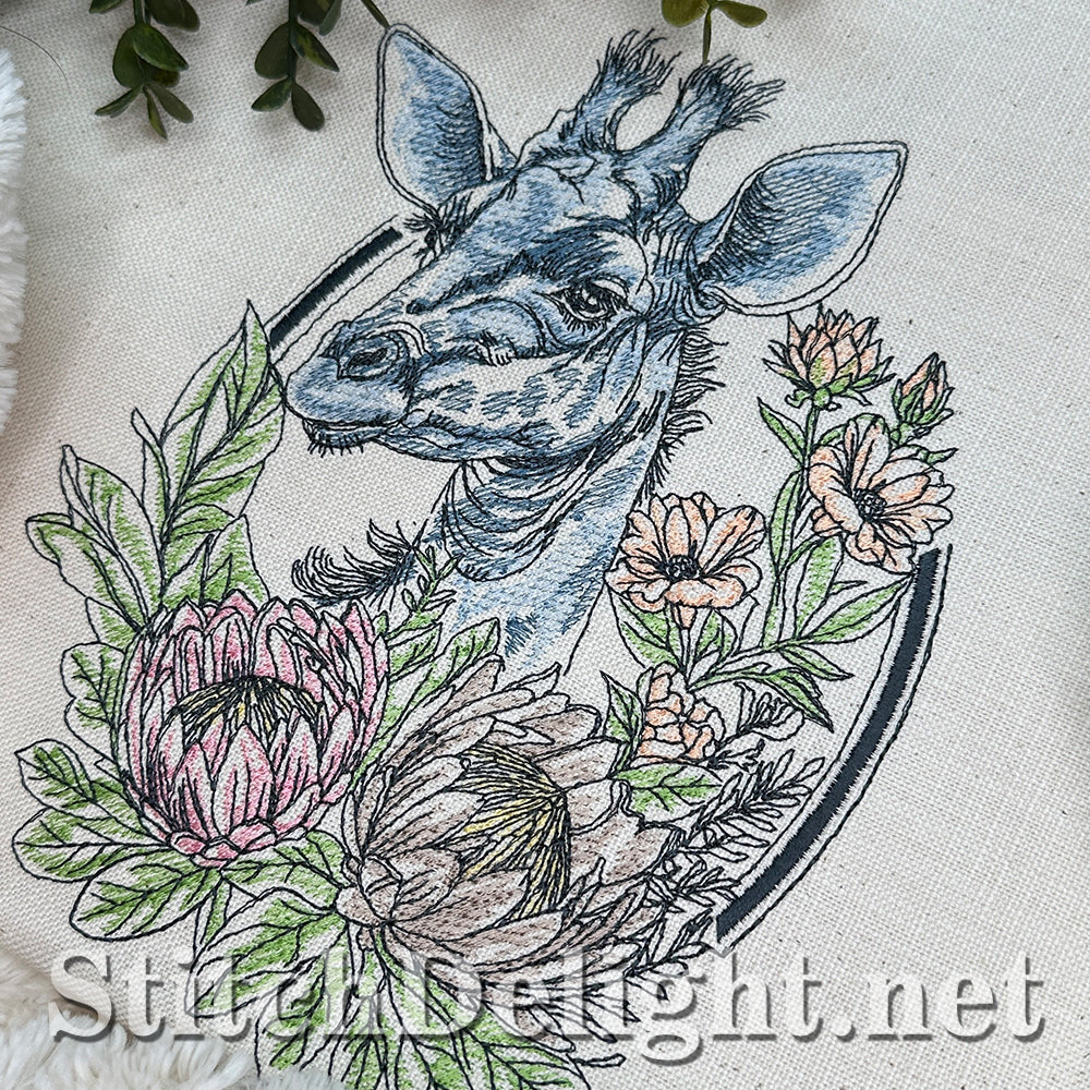 SDS4633 Floral Kingdom Giraffe