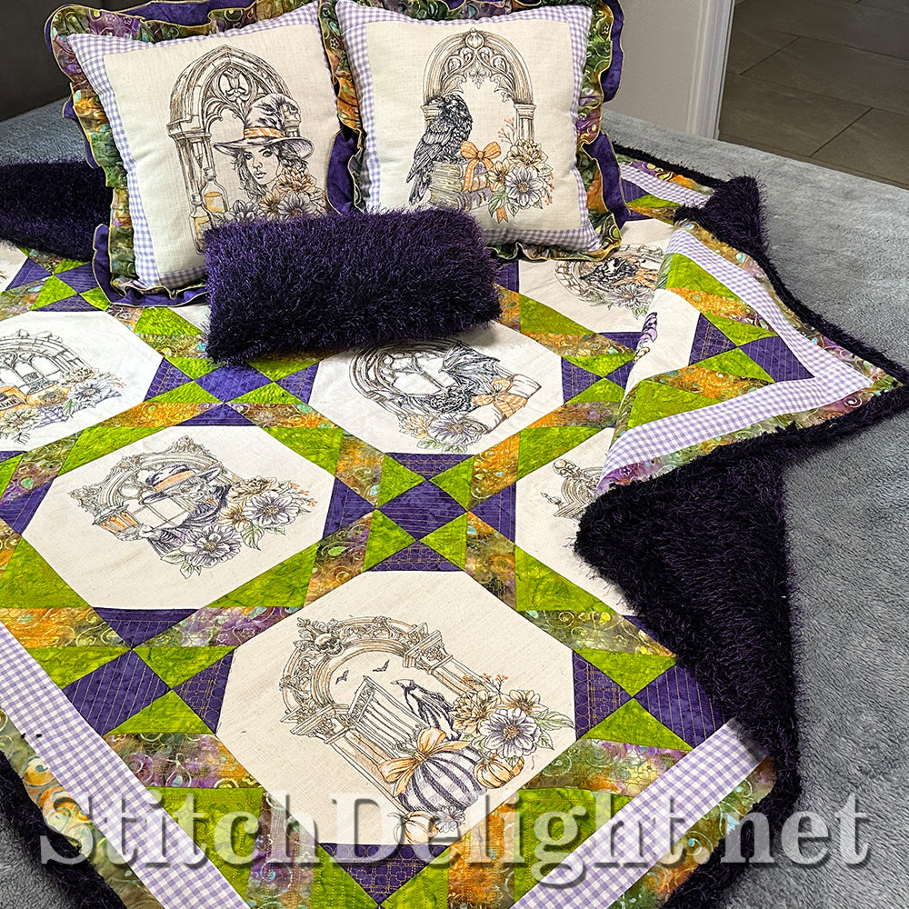 SDS4634 ITH Chevron Bliss Piecing