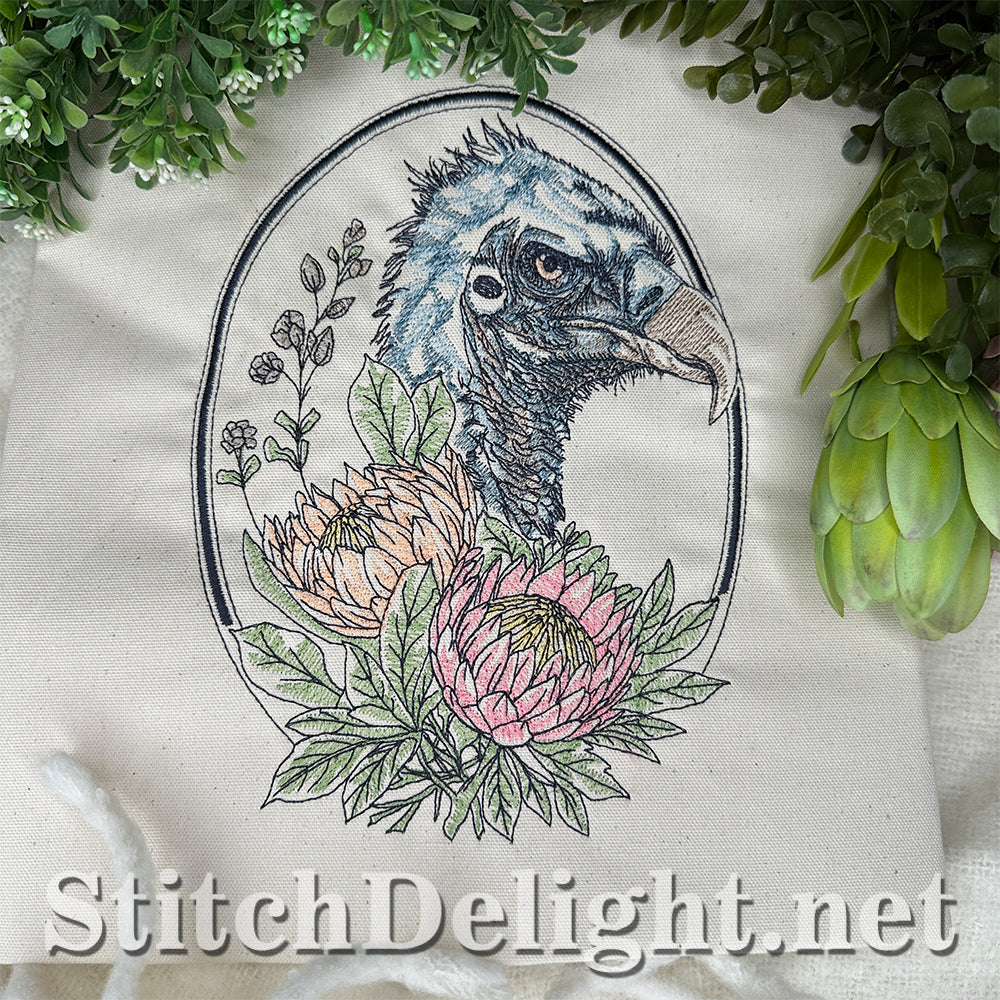 SDS4640 Floral Kingdom Vulture