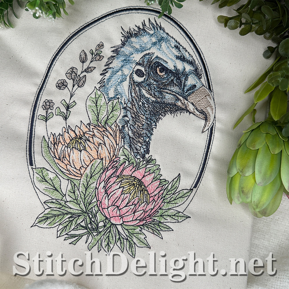 SDS4640 Floral Kingdom Vulture