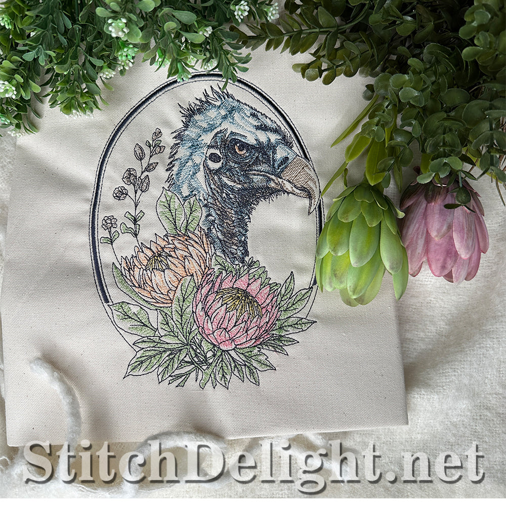 SDS4640 Floral Kingdom Vulture