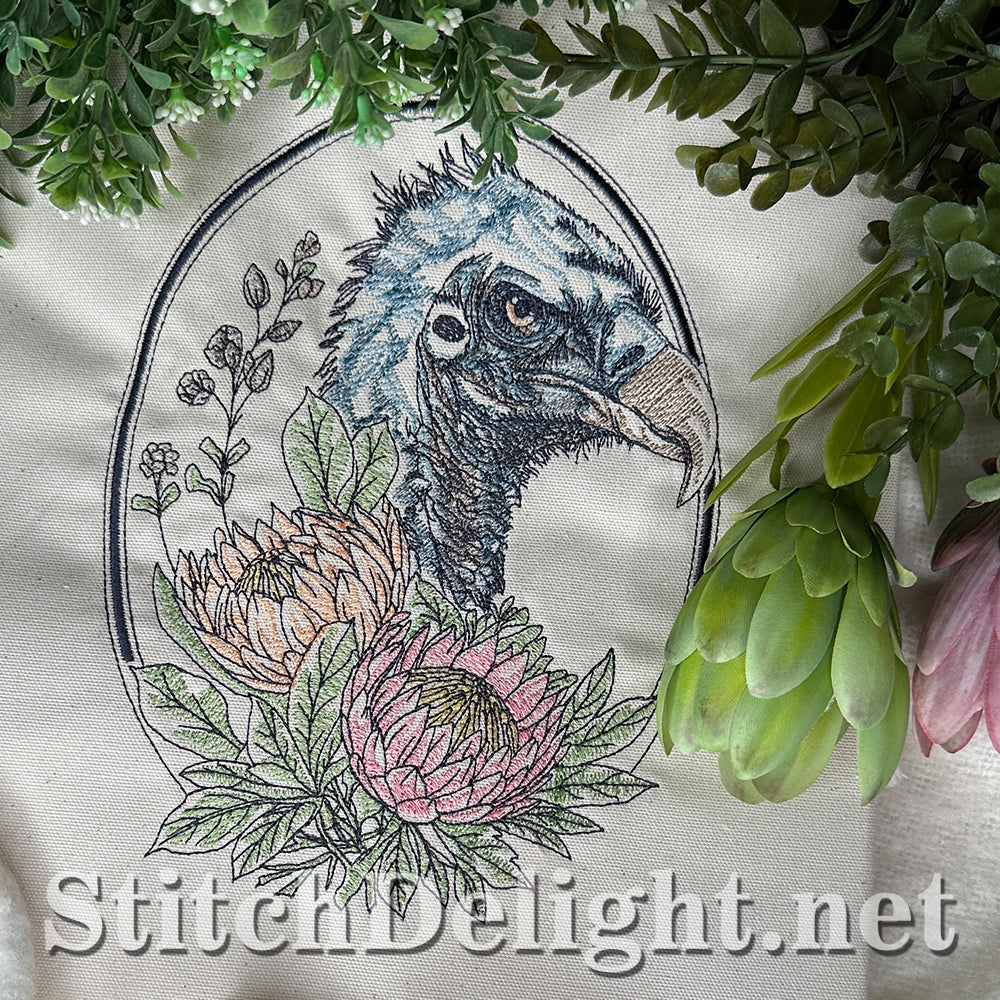 SDS4640 Floral Kingdom Vulture
