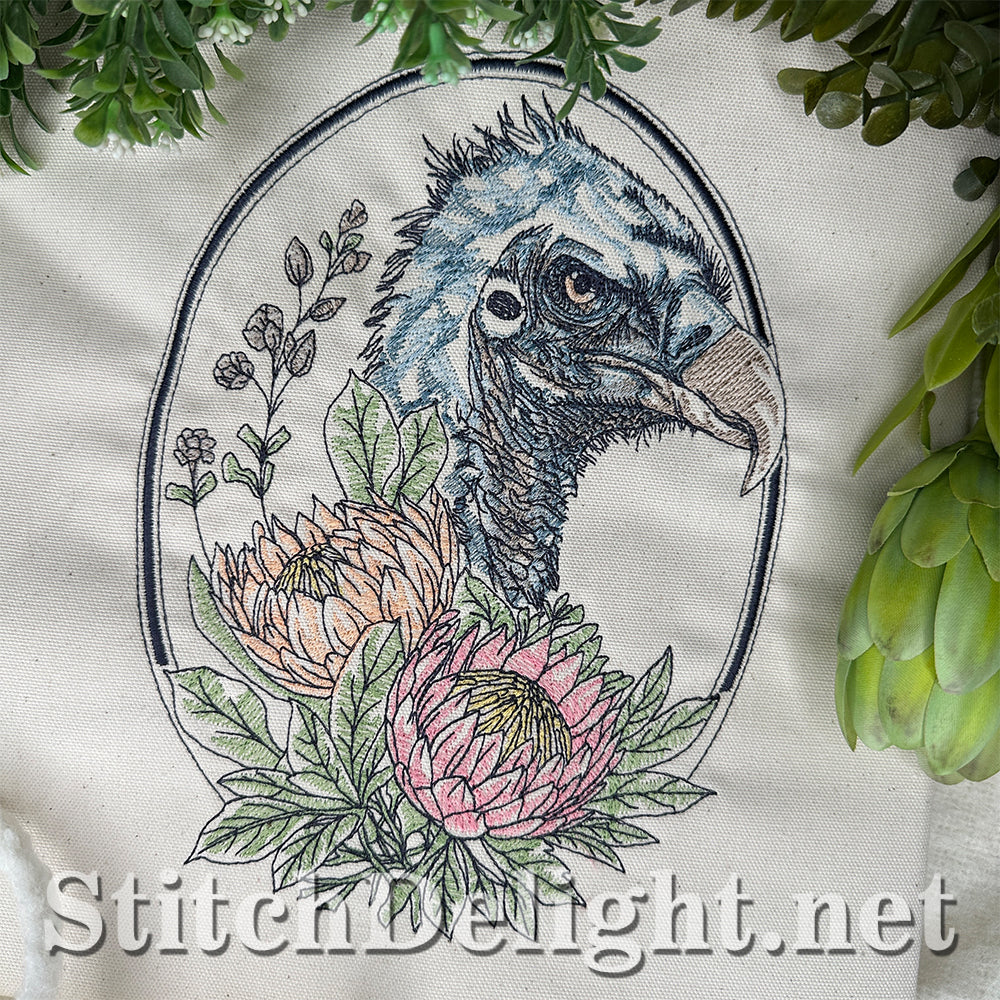 SDS4640 Floral Kingdom Vulture