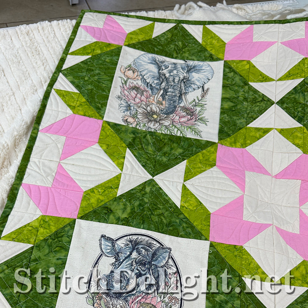SDS4642 ITH Flower Patchwork