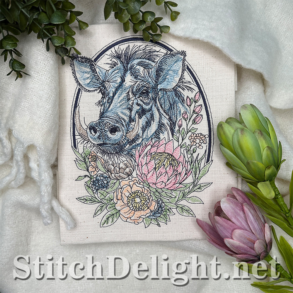 SDS4644 Floral Kingdom Warthog