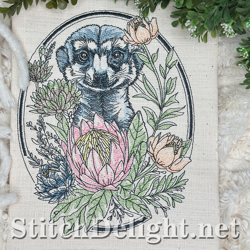 SDS4645 Floral Kingdom Meerkat