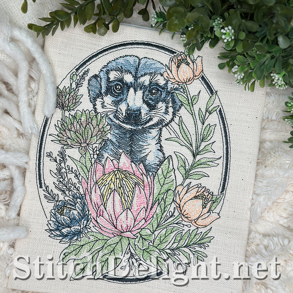SDS4645 Floral Kingdom Meerkat