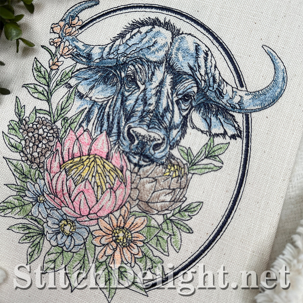 SDS4649 Floral Kingdom Buffalo