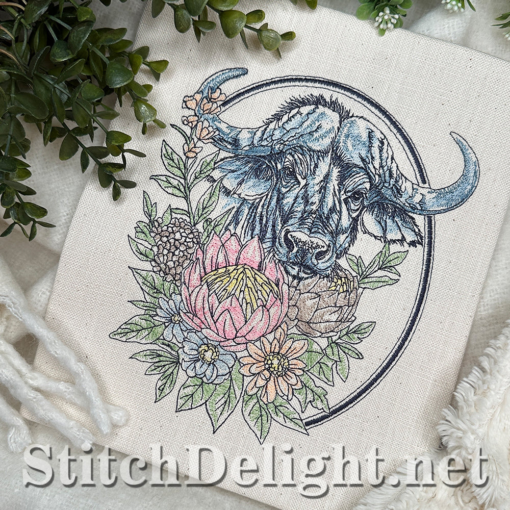 SDS4649 Floral Kingdom Buffalo