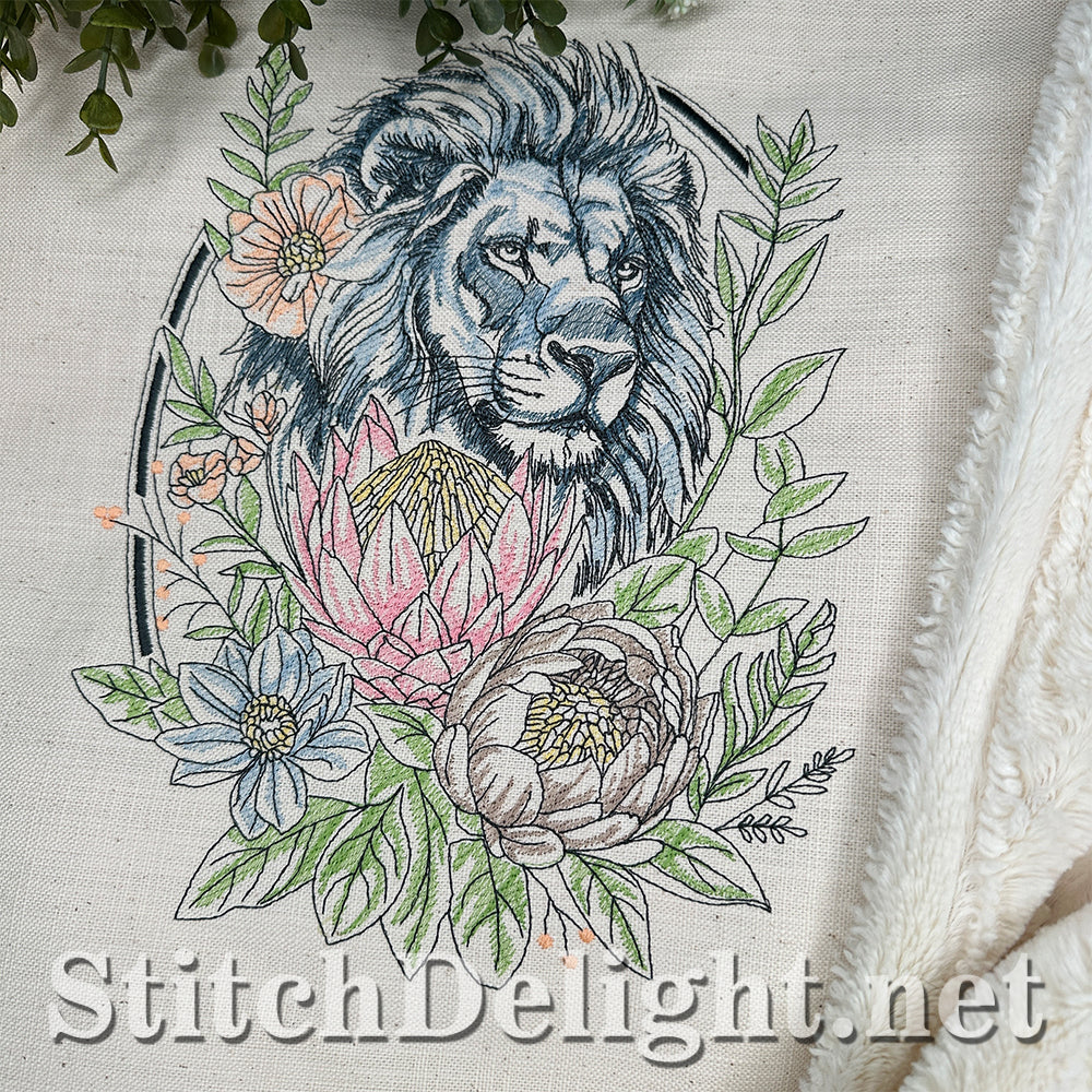 SDS4650 Floral Kingdom Lion