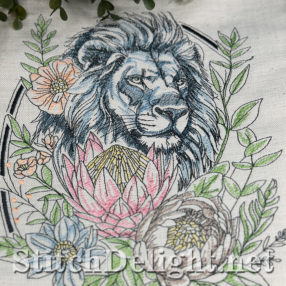 SDS4650 Floral Kingdom Lion
