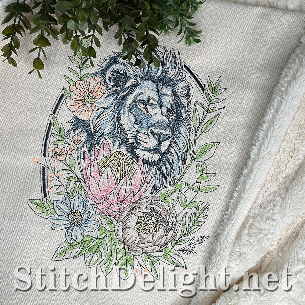 SDS4650 Floral Kingdom Lion