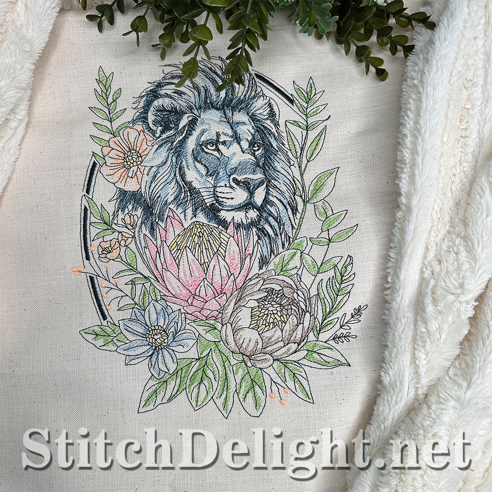 SDS4650 Floral Kingdom Lion