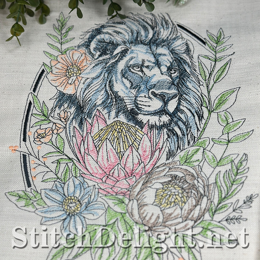 SDS4650 Floral Kingdom Lion