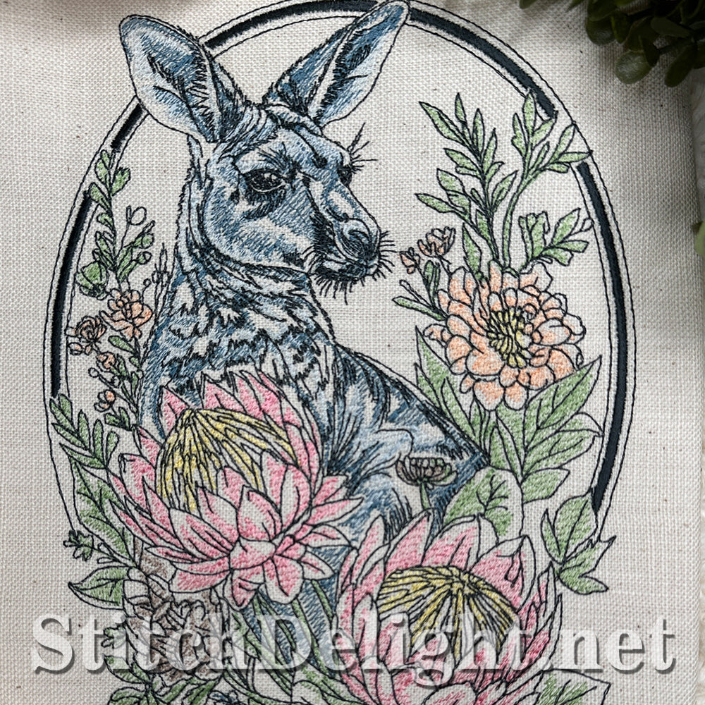 SDS4656 Floral Kingdom Kangaroo