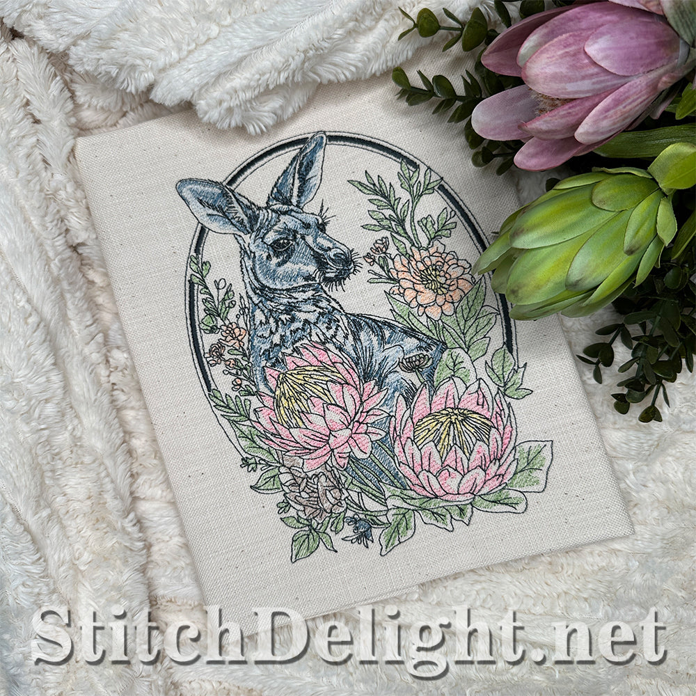 SDS4656 Floral Kingdom Kangaroo