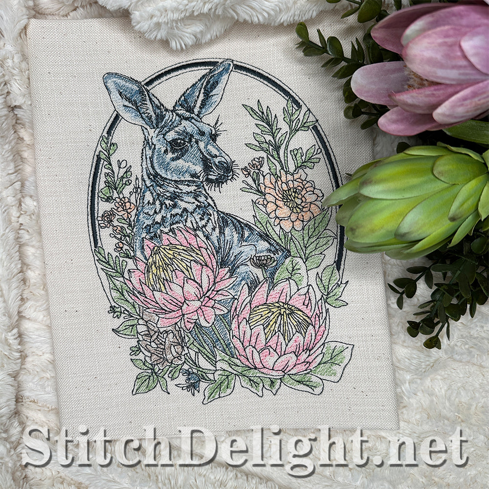 SDS4656 Floral Kingdom Kangaroo
