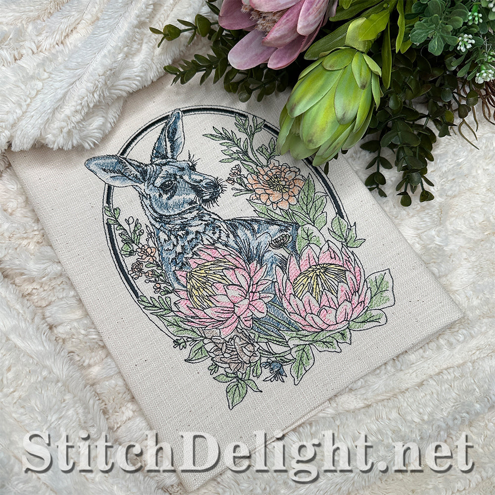 SDS4656 Floral Kingdom Kangaroo