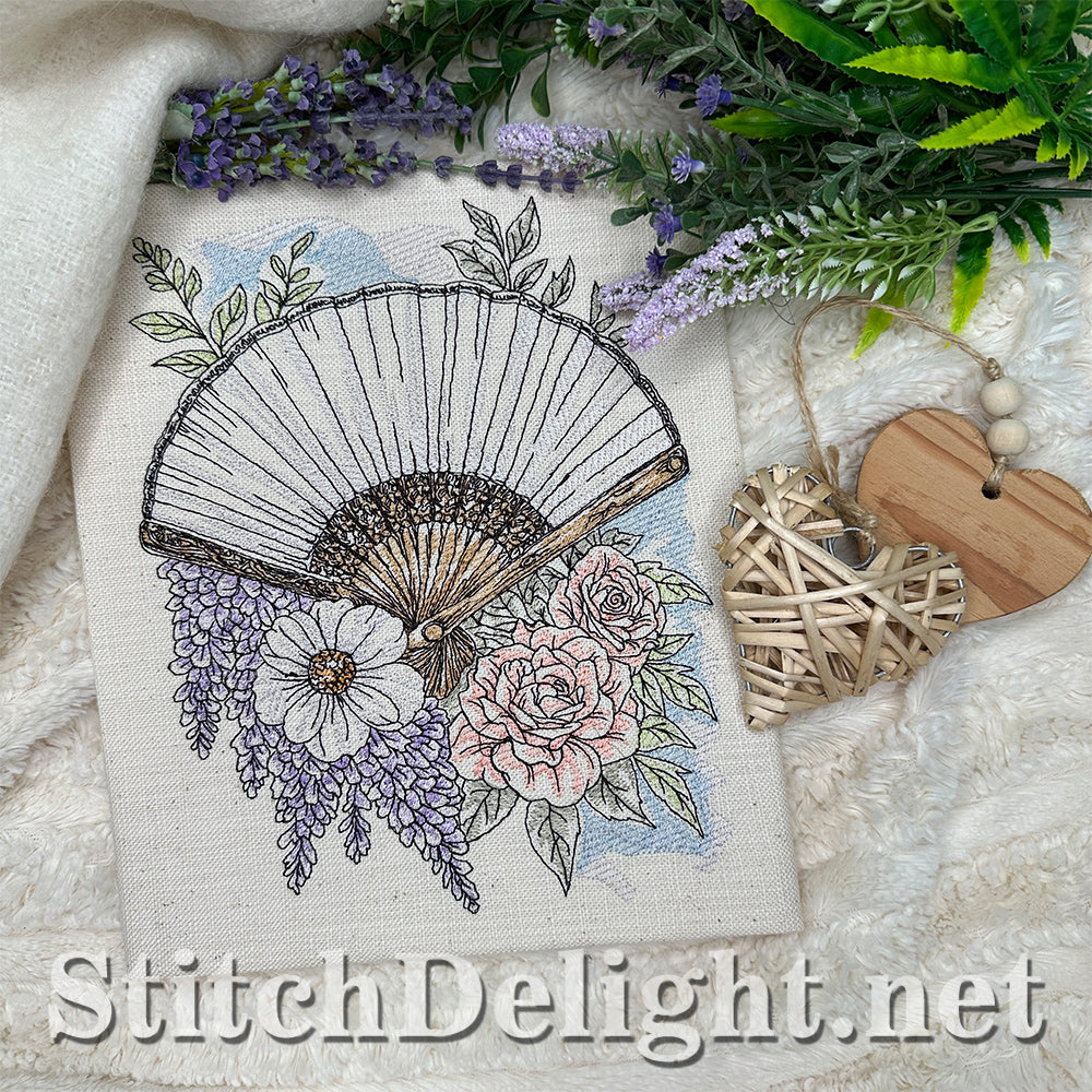 SDS4664 Tokens of Time The Silk Fan