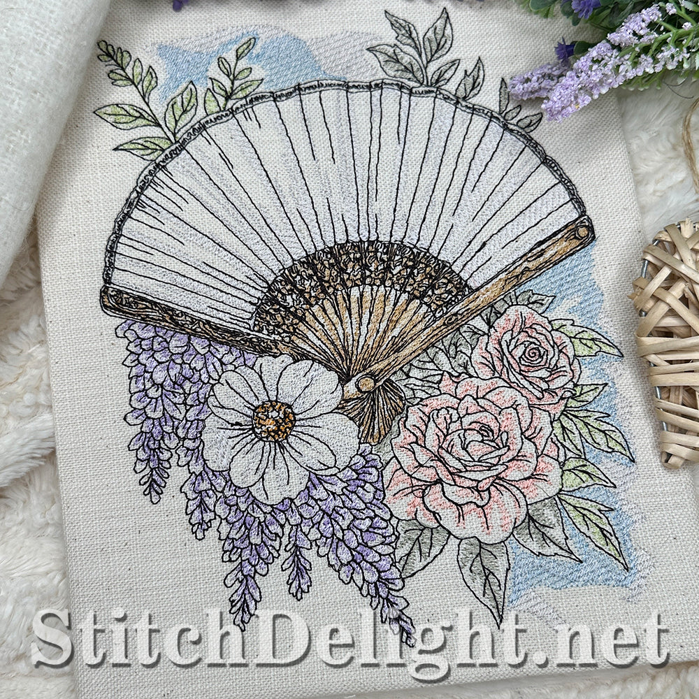 SDS4664 Tokens of Time The Silk Fan