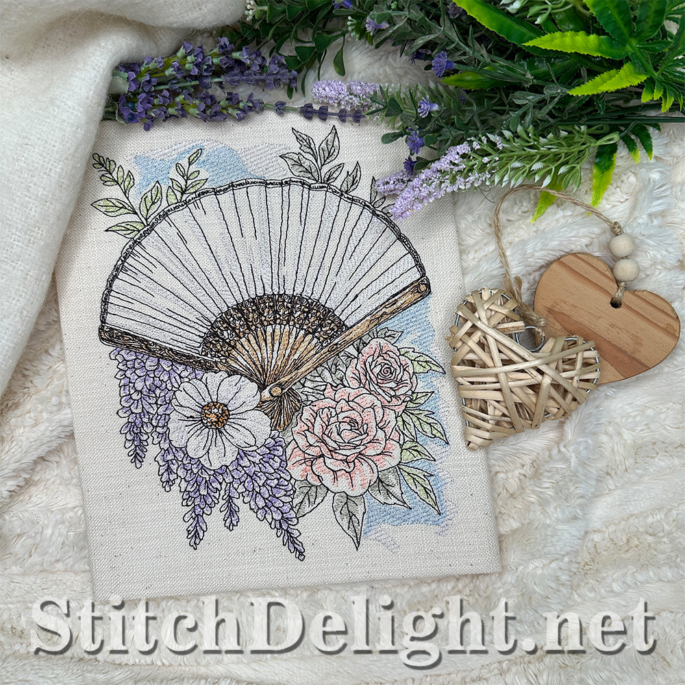 SDS4664 Tokens of Time The Silk Fan