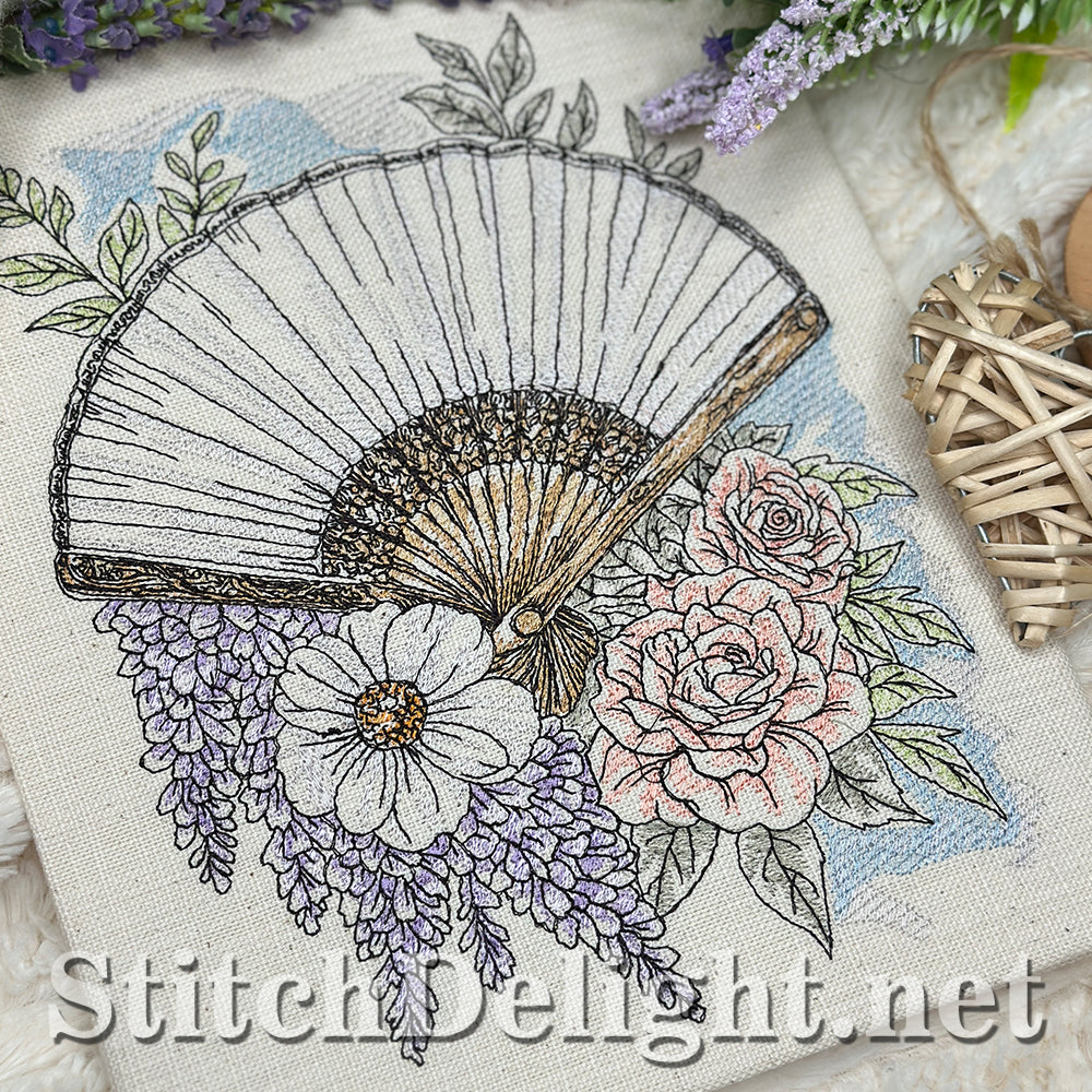SDS4664 Tokens of Time The Silk Fan
