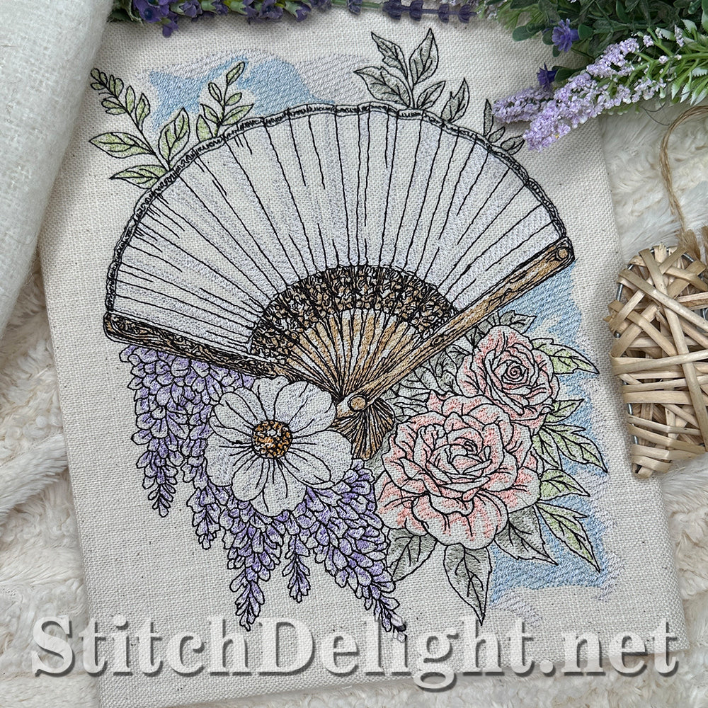 SDS4664 Tokens of Time The Silk Fan