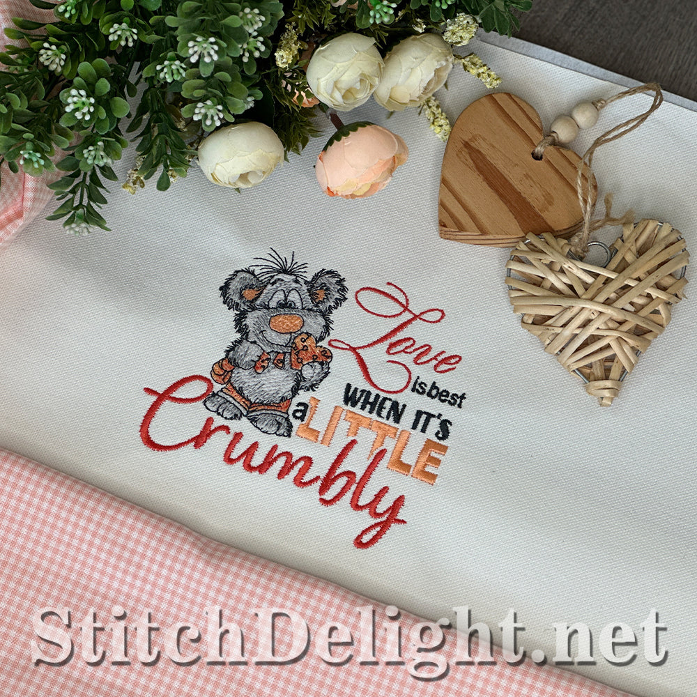 SDS4684 Scruffy Cookie Bear