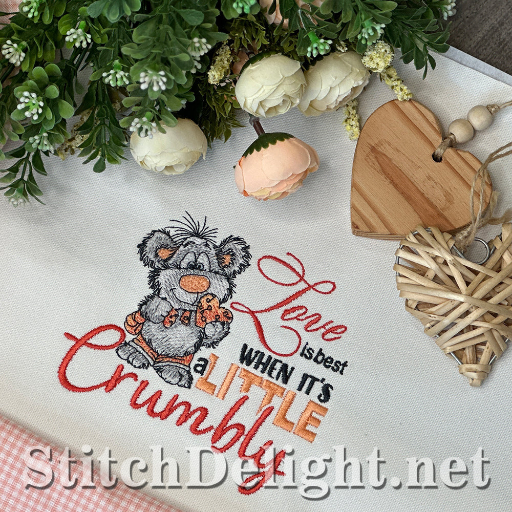 SDS4684 Scruffy Cookie Bear