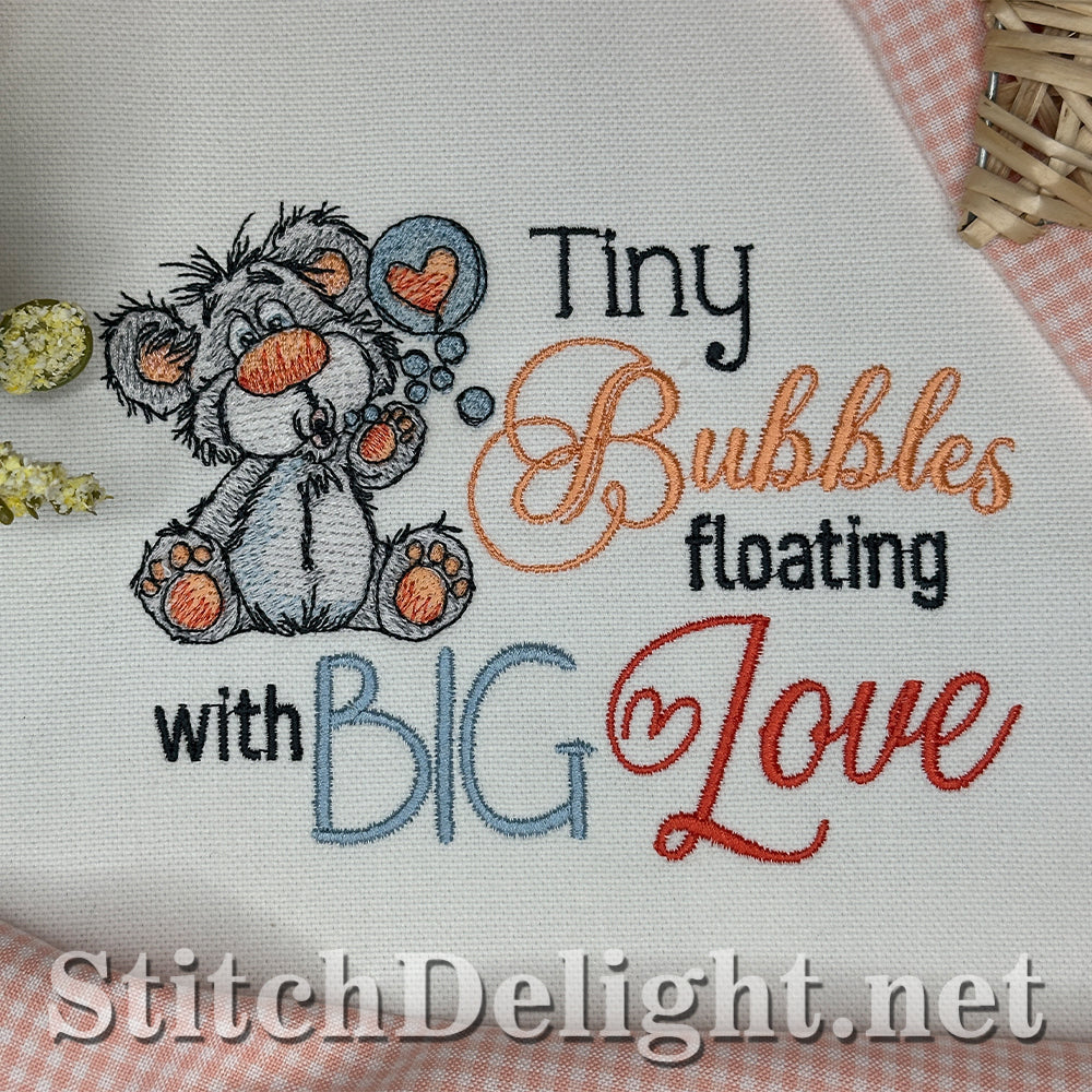 SDS4687 Scruffy Bubbles of Love