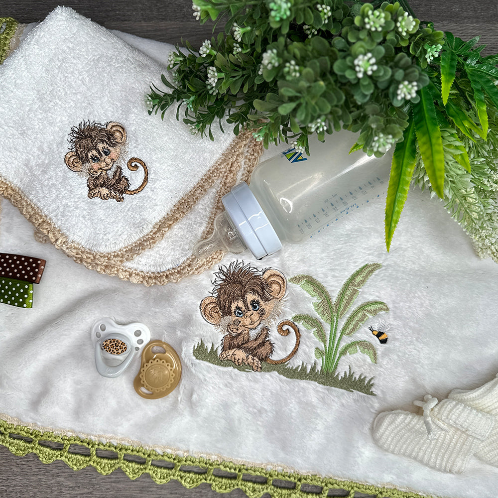 SDS4693 Little Woodland Dreams - Monkey