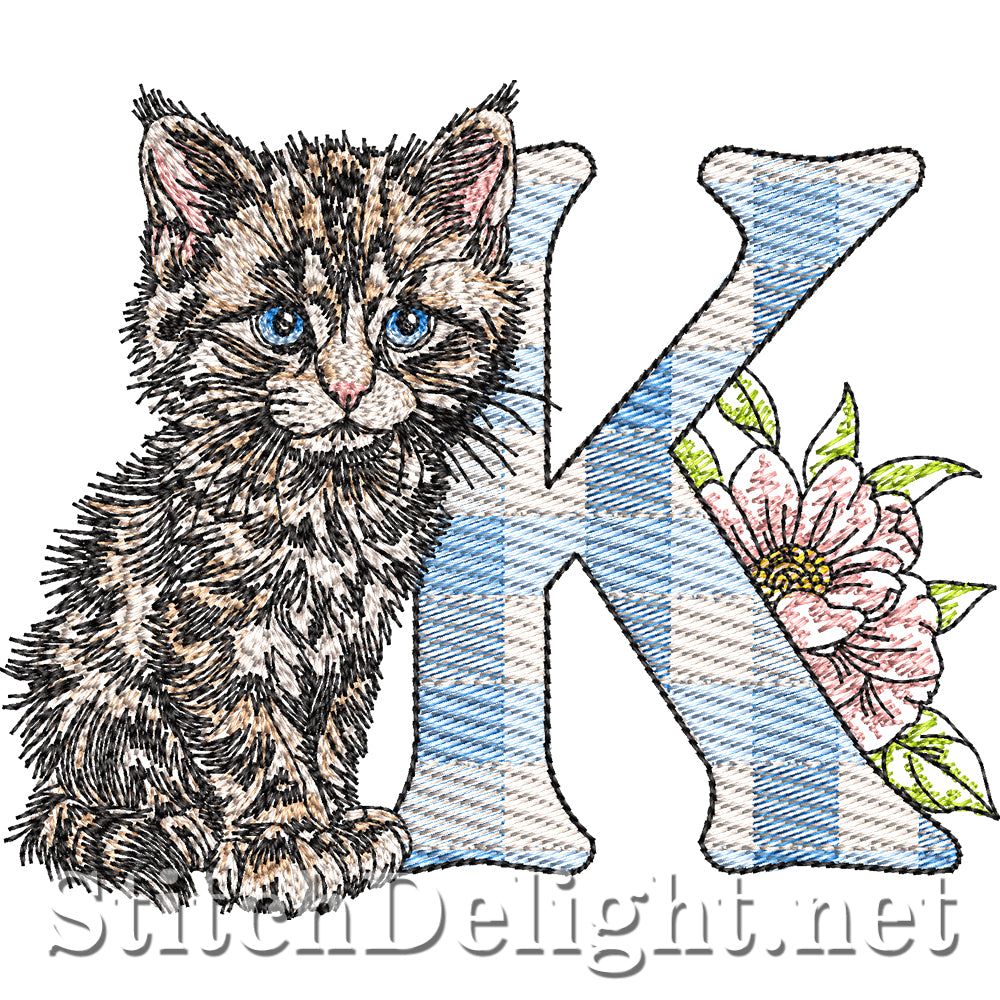 SDS4702 Country Kitten Font K