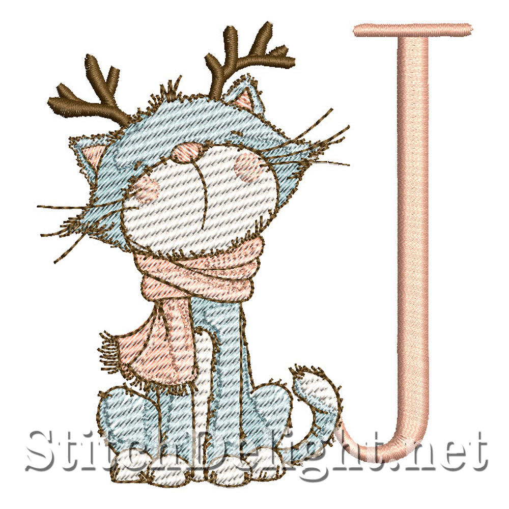 SDS4726 Purrfect Christmas Font J