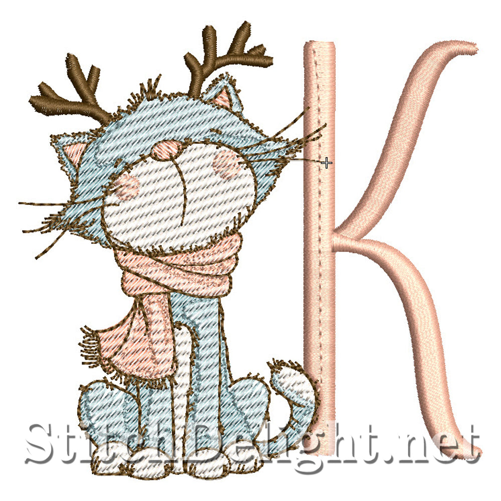 SDS4726 Purrfect Christmas Font K