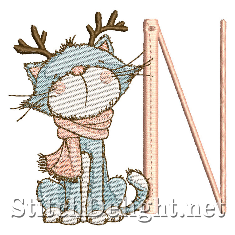 SDS4726 Purrfect Christmas Font N