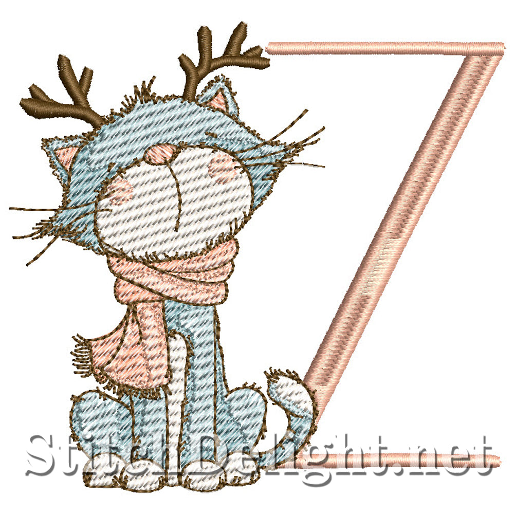 SDS4726 Purrfect Christmas Font Z