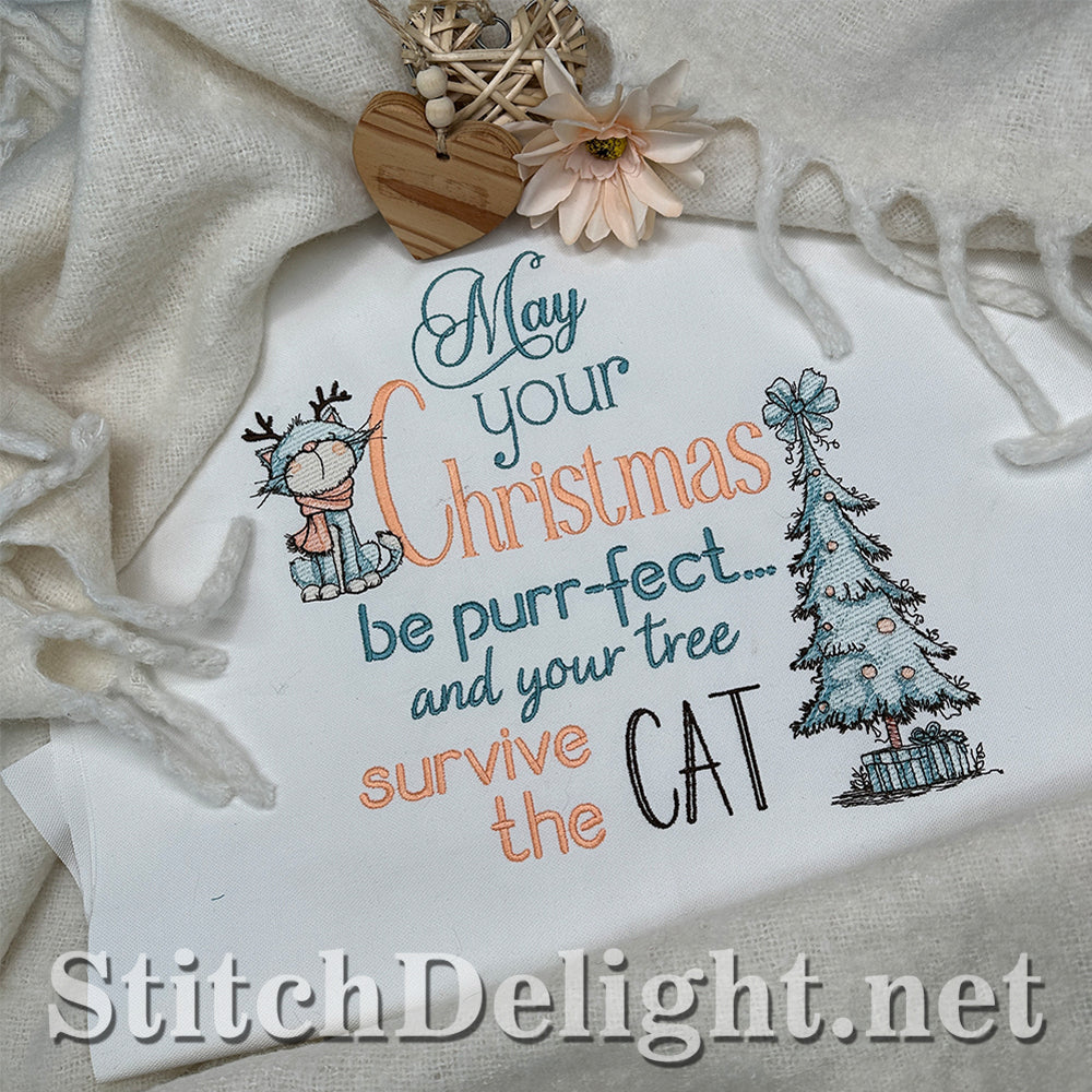 SDS4728 Purrfect Christmas