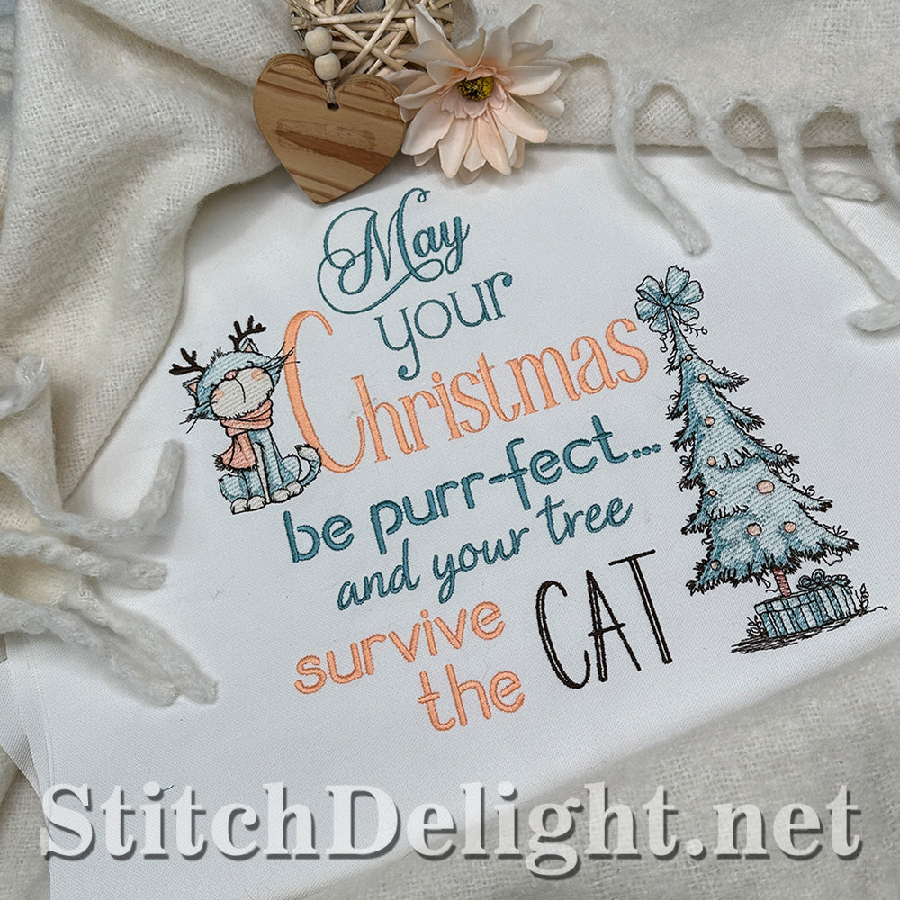 SDS4728 Purrfect Christmas