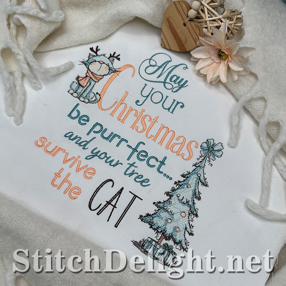 SDS4728 Purrfect Christmas