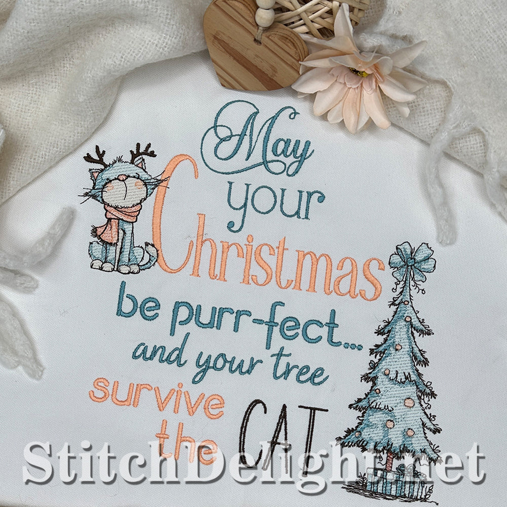 SDS4728 Purrfect Christmas