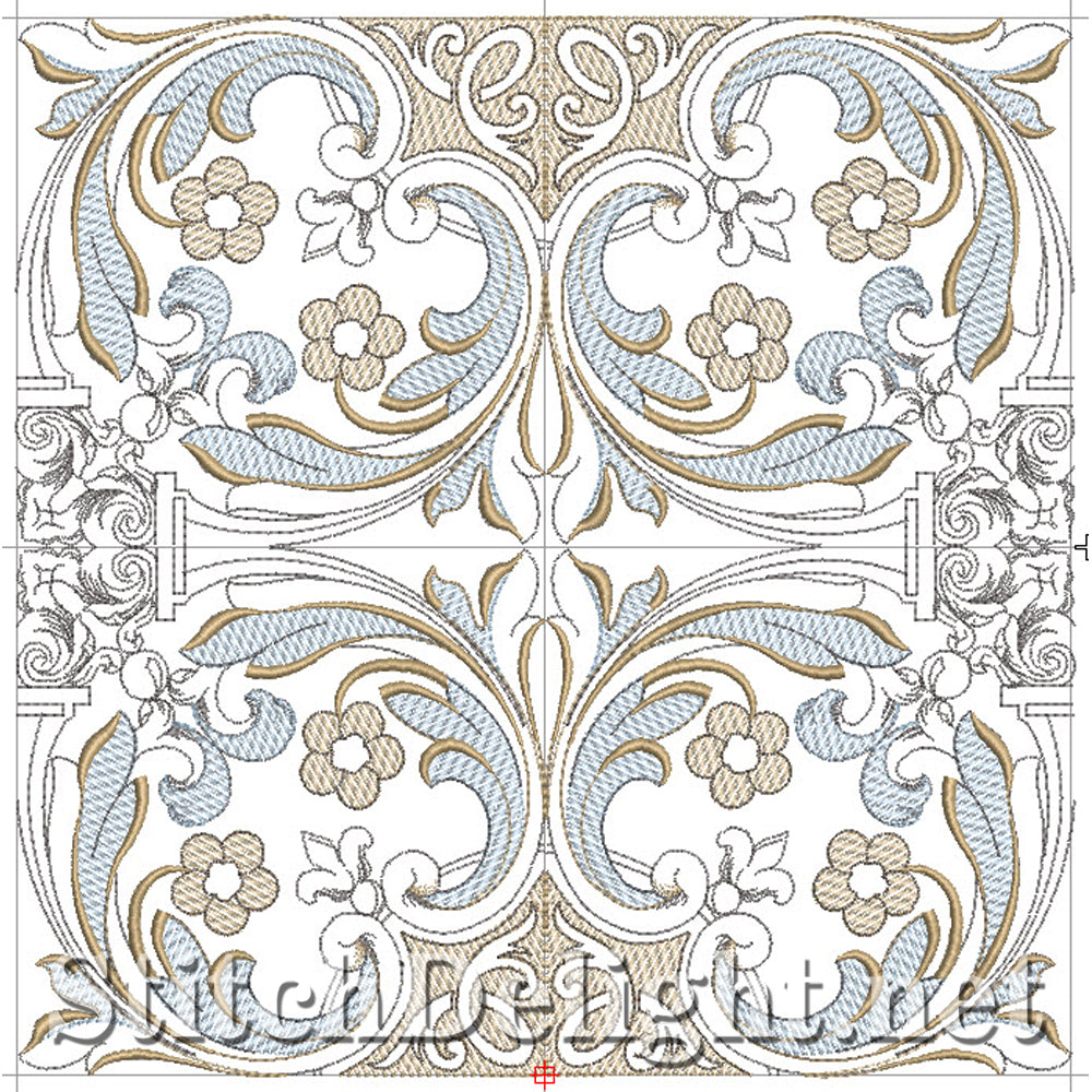 SDS4739 Bali Quilt Block 9