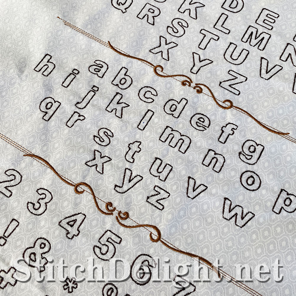 SDS4779 Classic Block Font