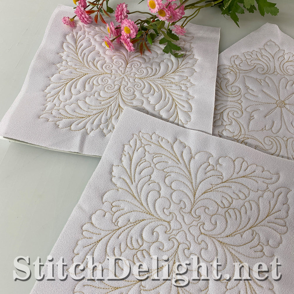SDS4783 Gilded Acanthus Quilting set