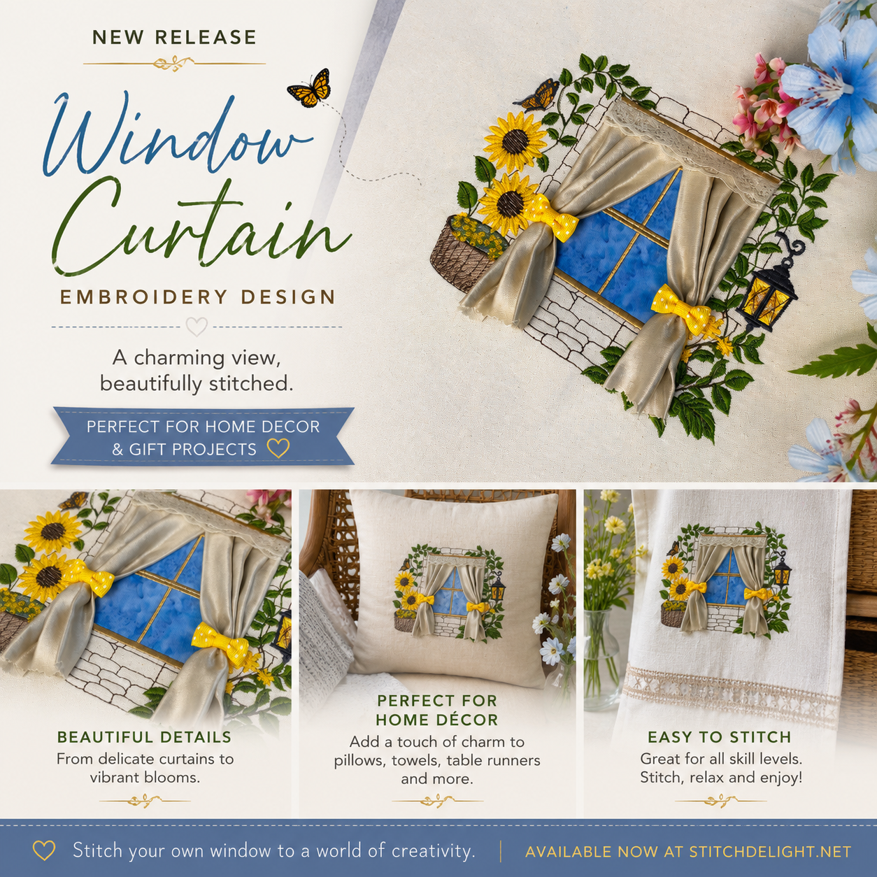 SDS4785 Summer Cottage Window